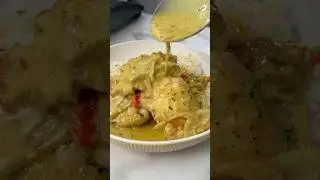 😮 Coconut curry cod on a BUDGET! #cooking #caribbeancooking
