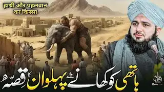 Hathi aur ek pahalvan ka kissa 😲 Peer Ajmal Raza Qadri ka emotional bayan 
