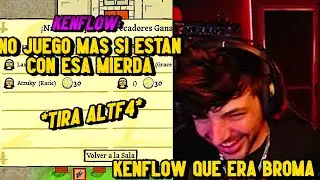 Le dicen a KENFLOW que hace METAGAMING y se ENOJA XDD (tira altf4)