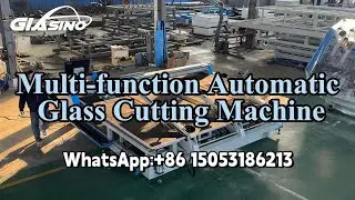 Glasino Multi-function Automatic Glass Cutting Machine with Loading, Cutting and Breaking Function