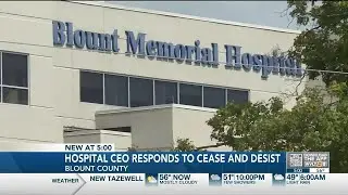 Blount Memorial Hospital sends cease and desist letter to UT Medical Center