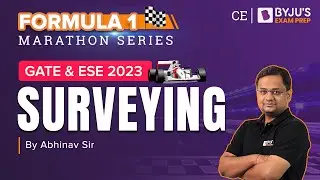 Surveying in Civil Engineering (CE) | Formula Revision| GATE & UPSC ESE (IES) 2023 Exam Preparation