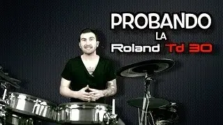 Clases de batería - Probando la Roland Td30
