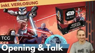 Star Wars Unlimited: Niedergang der Republik – Trading Card Game – Prerelease-Box und Co. mit Alex