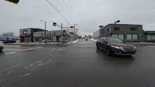 Winter riding In Laval Island Going To The River & Teewing MARS XTR 10000W Electric Scooter  4K