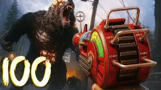 BLACK OPS 7 ZOMBIES FARM ROUND 100 SOLO ATTEMPT! (New Level Cap Increase)
