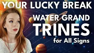 October 2025: Water Grand Trines for All Signs