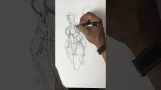LIFE IS ART SHOW : DRAWING WITH MIKE GLC - EP 1 CREATING FORM  ( drawing Nancy and ag1 ) pt 1.