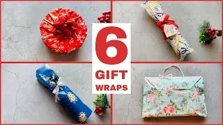 🎁6 Amazing Oddly Shaped Gift Wraps for Christmas | Wrapping Irregular Shaped Presents #giftwraps