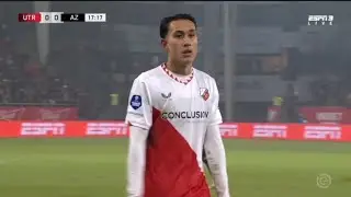 DEBUT STARTER‼️Miliano Jonathans vs AZ Alkmaar • Full Skill & Main 63 Menit • Liga Belanda 2025