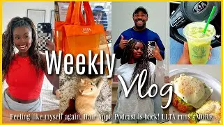 Weekly VLOG| I wasn't sad I just needed my hair done.. Now I'm BACK!