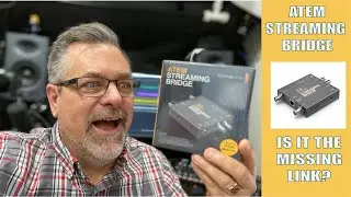 ATEM STREAMING BRIDGE UNBOXING and NETWORK LATENCY TEST