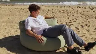 Introducing LEXIE outdoor bean bag lounger-KKUSO