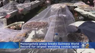Wold Record, Largest Wedding Cookie Table
