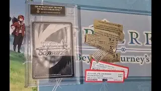 bgs beckett regrades are in from cracked slabs.  Weiss schwarz and pokemon tcg.