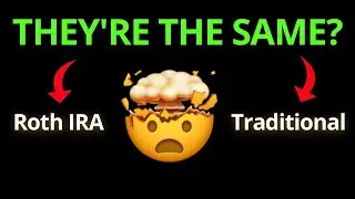 Roth IRA vs Traditional IRA (Shocking Math!)