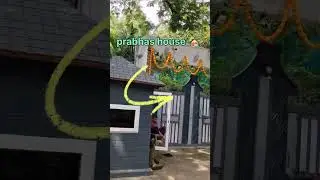 Prabhas house miku Telusa?#prabhas#prabhasfans#prabhasarmy#viralreels#viralvideo#viralshort#movies