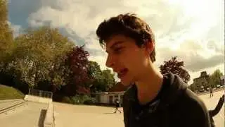 Niels Vanvooren tricktip feeble grind