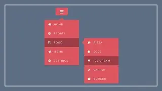Dropdown Menu Using HTML CSS and Javascript || Dropdown Navigation Bar || Multi Level Dropdown Menu