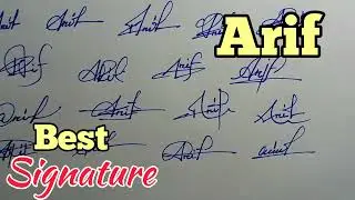 Unique Signature, ARIF.. name Signature