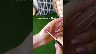 Swatch Instaperfect Suede Lip Matte 02 Auburn | MLBB Nude Lip Cream, Transfer Resistant, Blurry Lips