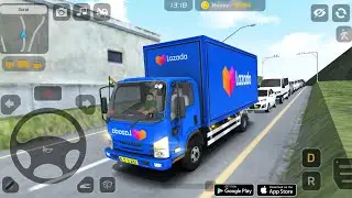 Minitruck Simulator Vietnam Realistic Gameplay #28 | Delivering Lazada Box by Lazada Truck