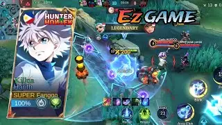GAMEPLAY HARITH SKIN COLLAB KILLUA HUNTER X HUNTER | Mobile Legend Bang-Bang