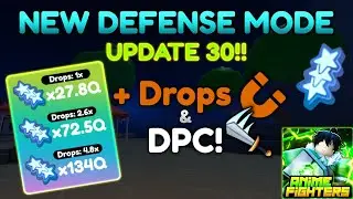 NEW DEFENSE MODE DPC Anime Fighters Simulator Update 30