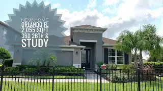 St Thomas Model Orlando FL 2,055 SqFt 3Bd 2Bth 2 Car Garage