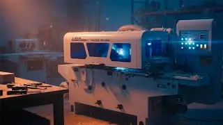 2 ОПЕРАЦИИ ЗА 1 ПРОХОД: Фрезеруем и пилим на DW-230A