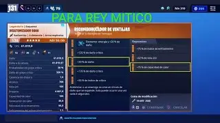 Guia desatomizador 9000 : rey mitico  Para limpieza y daño al rey /2020