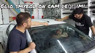 renault clio symbol ön cam değişimi nasıl yapılır...?