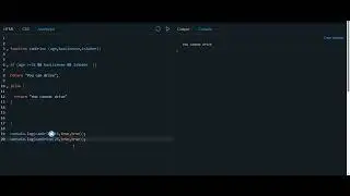 And logical operator function in javascript examples