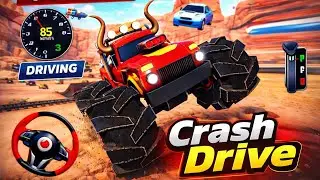 Crash drive 3 car beam samulater - Real extreme Derby Vehicles Driveing 3D - mobile game play #2