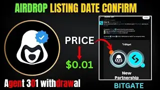 Agent 301 Mining Withdrawal | Agent 301 Free Ton Transaction Task | Agent 301 Airdrop Listing