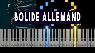 SDM - BOLIDE ALLEMAND - Piano Cover Tutorial Instrumental