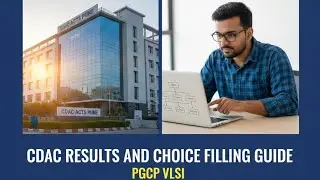 CDAC CCAT Result | Choice Filling | PG VLSI 