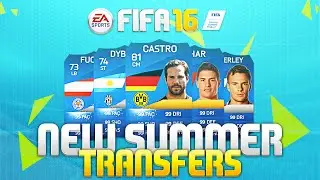 NEW SUMMER TRANSFERS READY FOR FIFA 16!