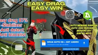 FREE FIRE EASY DRAG AUTO HEADSHOT CONFIG FILE🎯STABILIZER ANDROID AUTO LANCAR‼️ANTIBAN SCRIPT ✅