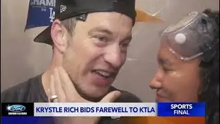 Krysten Rich Bids Farewell to KTLA