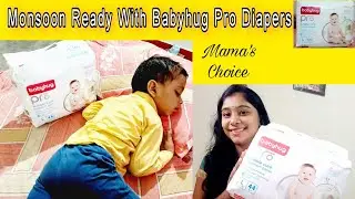 Monsoon Ready With Babyhug Pro Diapers @babyhugshopping Use Code - 