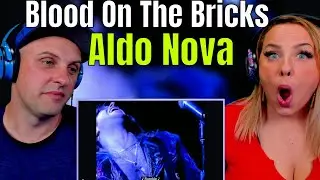 Aldo Nova - Blood On The Bricks | THE WOLF HUNTERZ REACTIONS