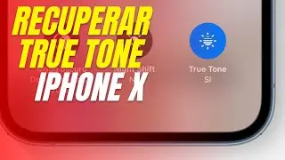 ✅ RECUPERAR True Tone iPhone X