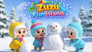 Winter Snow Play Day ❄️☃️ | Snowman, Sliding & Fun for Kids