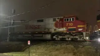 BNSF #710 (H-NYFTUL) at Saginaw, TX (December 31, 2020)