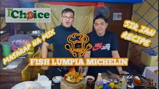 FISH LUMPIA MICHELIN | SiR IAN RECIPE | Sir Joel J TV