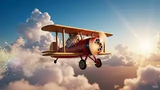&ldquo;Hamster Pilot in a Sparkling Biplane ✈️🐹✨&rdquo;