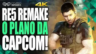 ESTE &Eacute; O PLANO da CAPCOM Para RE5 Remake? Spoilers de RE4 REMAKE!