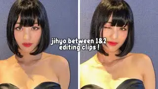 ✰ jihyo between 1&2 clips ✰ (mv, behind, stages + queen of hearts performance)
