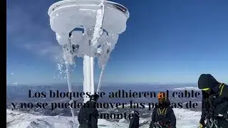 Desbloqueo de remontes en Sierra Nevada por hielo